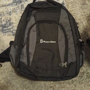 Black and Gray Men's Backpack
